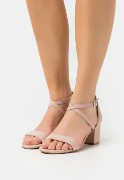 Even&Odd Damen Riemensandalette - Light Pink