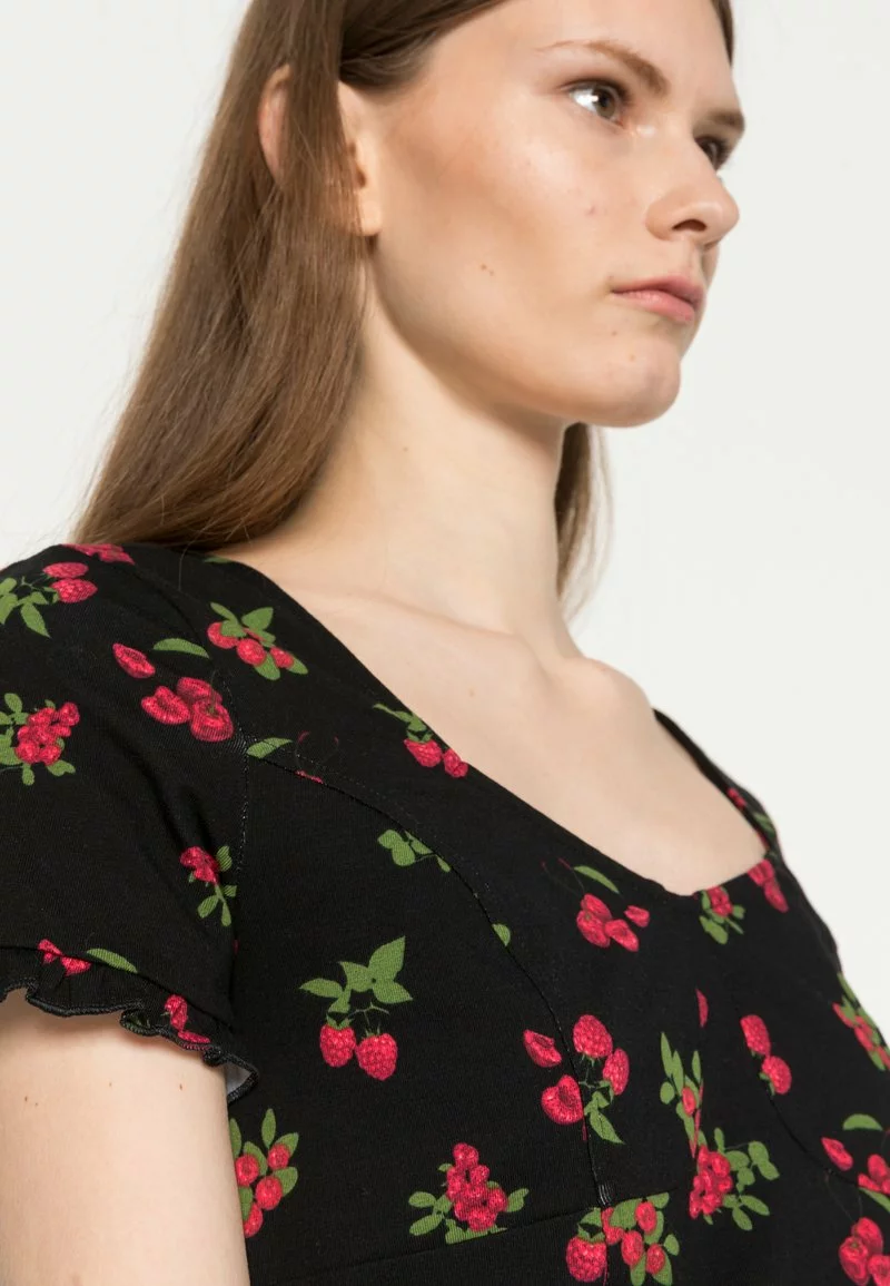 Even&Odd Damen T-Shirt Print - Black 7 Even&Odd Damen T-Shirt Print - Black – Bild 5