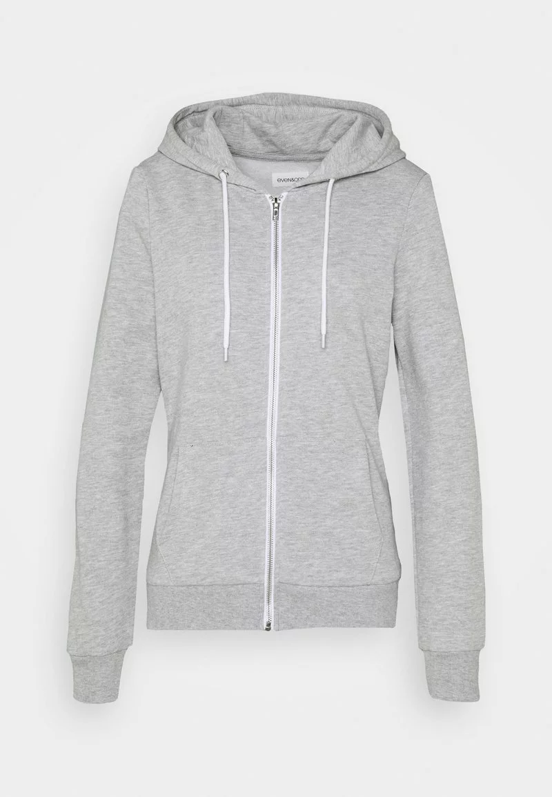 Even&Odd Damen ZIP JACKET - Sweatjacke - Mottled Light Grey 6 Even&Odd Damen ZIP JACKET - Sweatjacke - Mottled Light Grey – Bild 4