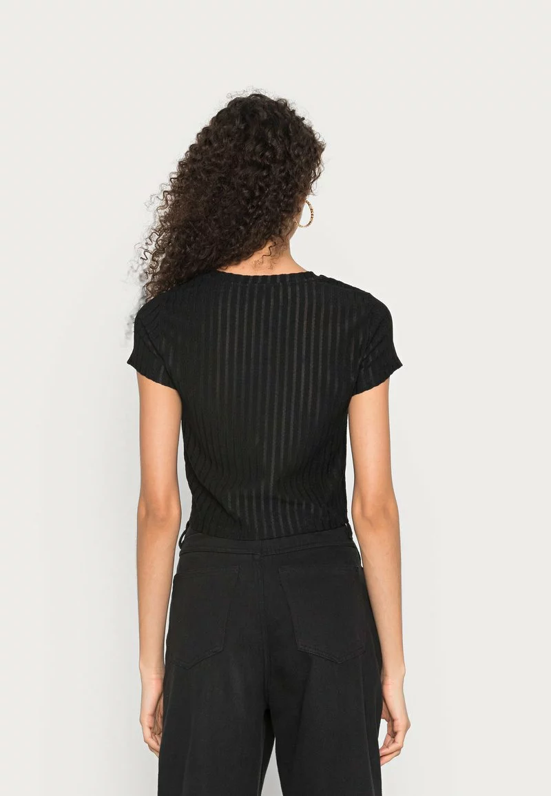 Even&Odd Damen T-Shirt Basic - Black 5 Even&Odd Damen T-Shirt Basic - Black – Bild 3