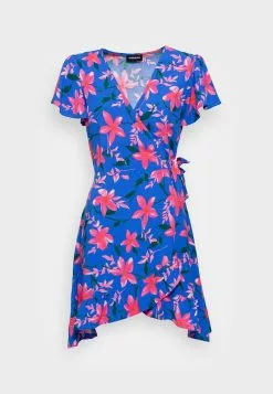 Even&Odd Freizeitkleid - Blue/pink | Damen -Even&Odd Verkäufe 2023 e5ef6a0c88384a4b82f89465c5290183