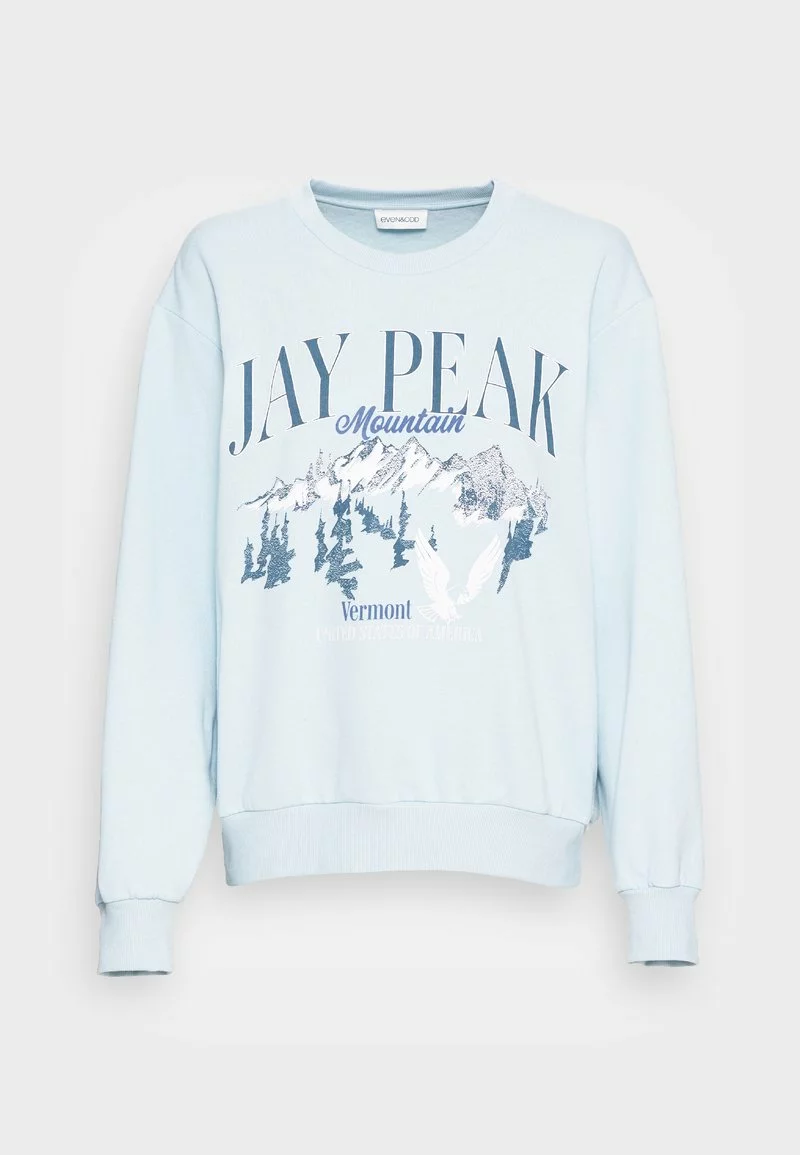 Even&Odd Damen PRINTED OVERSIZED - Sweatshirt - Light Blue 6 Even&Odd Damen PRINTED OVERSIZED - Sweatshirt - Light Blue – Bild 4