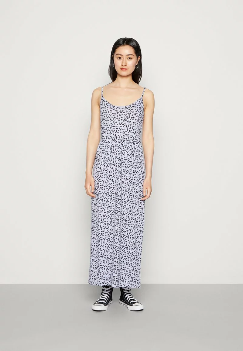 Even&Odd Damen Maxikleid - Lilac/black 3 Even&Odd Damen Maxikleid - Lilac/black