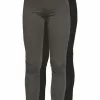 Even&Odd Damen 2 PACK - Leggings - Hosen - Black/mottled Dark Grey