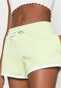 Even&Odd Damen 2 PACK - Shorts - Green/mottled Grey -Even&Odd Verkäufe 2023 e79c8da6db514888a2e1fc9a905d2b8b