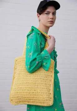 Even&Odd Damen Shopping Bag - Yellow -Even&Odd Verkäufe 2023 e7de156931a74f46b42c485c5d7b82bb