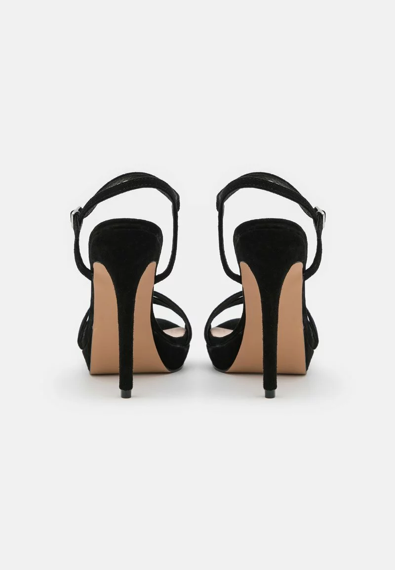 Even&Odd Damen LEATHER - High Heel Sandalette - Black 6 Even&Odd Damen LEATHER - High Heel Sandalette - Black – Bild 4