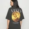 Even&Odd T-Shirt Print - Anthracite | Damen