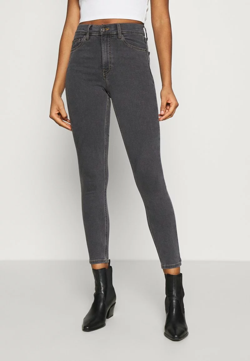 Even&Odd Damen Jeans Skinny Fit - Grey 3 Even&Odd Damen Jeans Skinny Fit - Grey