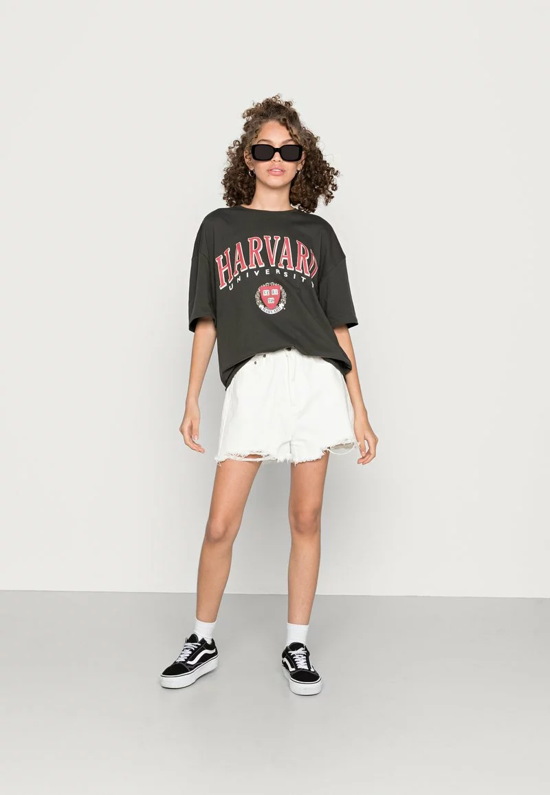 Even&Odd T-Shirt Print - Anthracite | Damen 4 Even&Odd T-Shirt Print - Anthracite | Damen – Bild 2