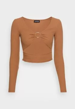 Even&Odd Damen Langarmshirt - Brown -Even&Odd Verkäufe 2023 ed53cc82118147a381b51980284961bd