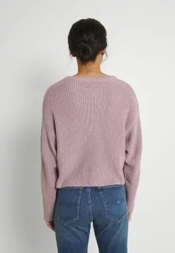Even&Odd Damen CROPPED JUMPER - Strickpullover - Lilac -Even&Odd Verkäufe 2023 ed7396e26e064a359047b0506041b199
