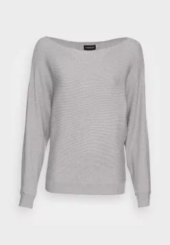 Even&Odd Damen Strickpullover - Mottled Light Grey -Even&Odd Verkäufe 2023 eda981e2b2ab4f848b330256888b1091