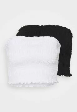 Even&Odd Damen 2 PACK - Top - Black/white -Even&Odd Verkäufe 2023 ee1278833c2f4eee9de430b0dfe276ba