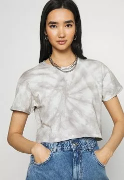 Even&Odd Damen T-Shirt Print - Grey/white -Even&Odd Verkäufe 2023 efaf8bd0118e4fc78a775787166a8246