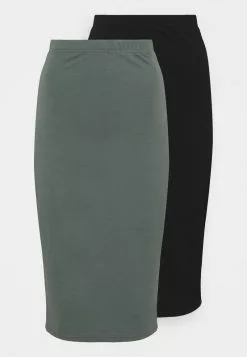 Even&Odd Damen 2er PACK - Bleistiftrock - Black/green -Even&Odd Verkäufe 2023 f249a3b2935e425cbf922bf59fd6459b