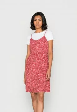 Even&Odd Damen Freizeitkleid - Red/white