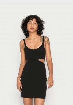 Even&Odd Damen Jerseykleid - Black