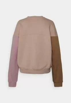 Even&Odd Damen Sweatshirt - Light Pink/brown/pink -Even&Odd Verkäufe 2023 f5867219d0994b468a29d5654e404b76