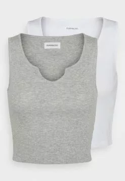 Even&Odd Damen 2 PACK - Top - Light Grey/white 17 Even&Odd Damen 2 PACK - Top - Light Grey/white -Even&Odd Verkäufe 2023 f74bdbf796b24d4ba3a80982a16cf739
