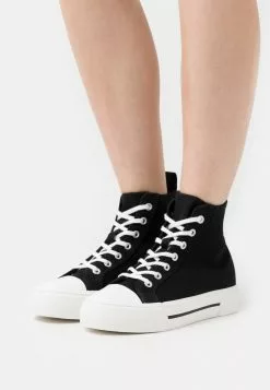 Even&Odd Damen Sneaker High - Black