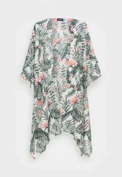 Even&Odd Damen Leichte Jacke - White/green/pink -Even&Odd Verkäufe 2023 f7d0c6f49e564ddea1766ead1c2a7def