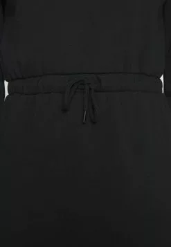 Even&Odd Damen Sweat Mini Drawstring Waist Dress - Freizeitkleid - Black -Even&Odd Verkäufe 2023 f8511d24a66e49ec80ef32d602cb696d