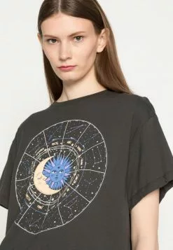 Even&Odd Damen T-Shirt Print - Anthracite -Even&Odd Verkäufe 2023 fb028b85f3bc469bb4d01add268cf766