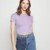 Even&Odd T-Shirt Basic - Mottled Lilac | Damen -Even&Odd Verkäufe 2023 fca77130c42f4994bfb82d30665a824c