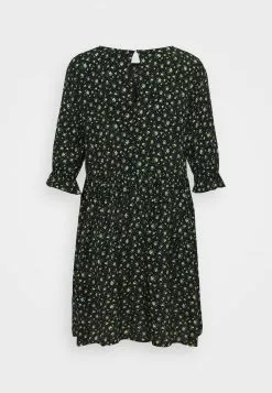 Even&Odd Freizeitkleid - Black/yellow | Damen -Even&Odd Verkäufe 2023 ff13685cef034f04a944347a883fe29b